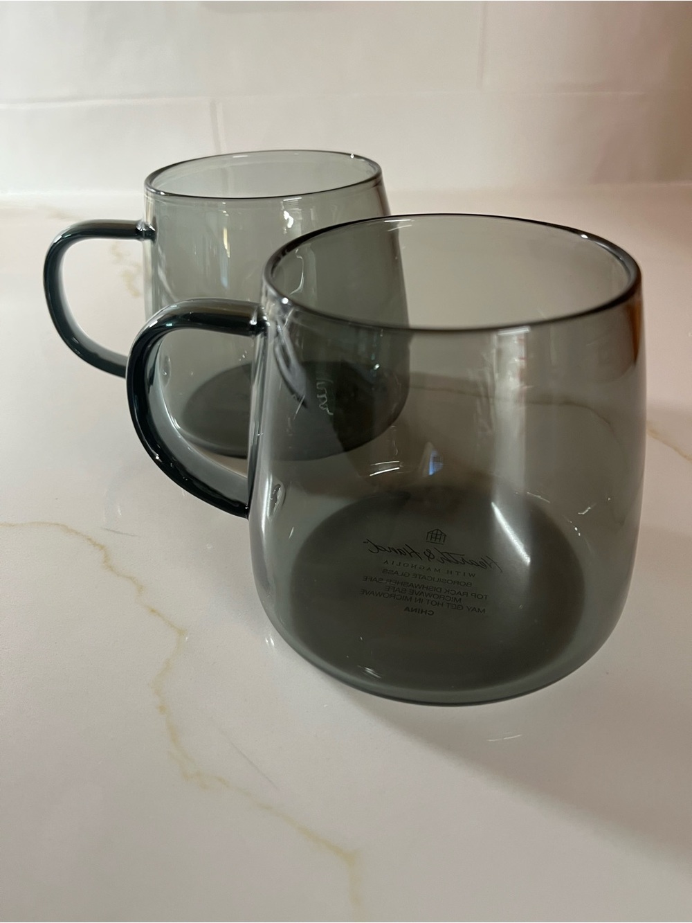 Hearth & Hand Glass Coffee Mug - Set of 2